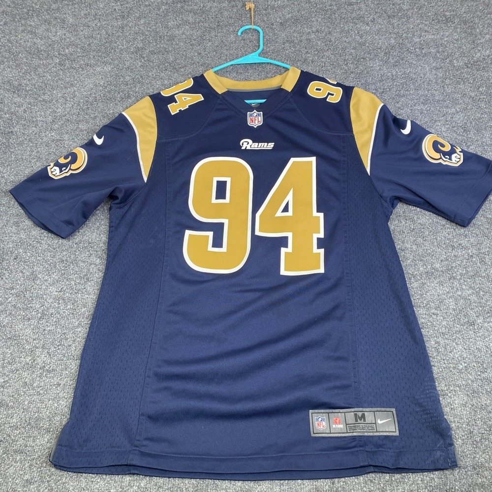 Nike Los Angeles Rams NFL On Field Jersey Robert Quinn 94 Mens Medium 2012